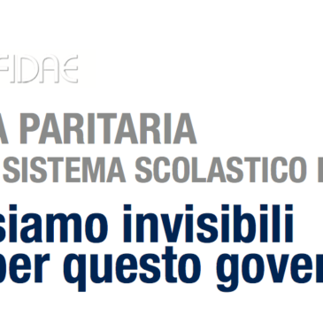 Noi siamo invisibili per questo Governo!